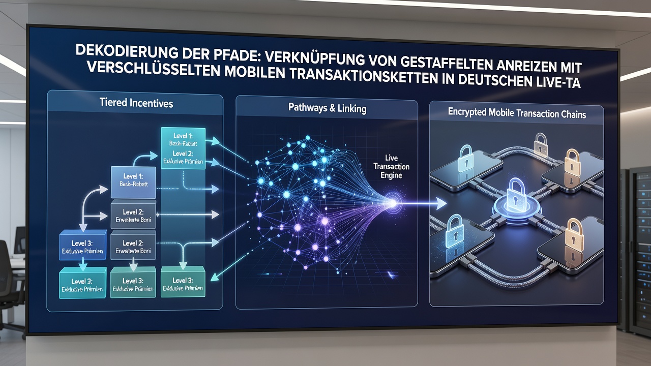 Darstellung der Integration gestaffelter Belohnungen in verschlüsselte mobile Transaktionssysteme