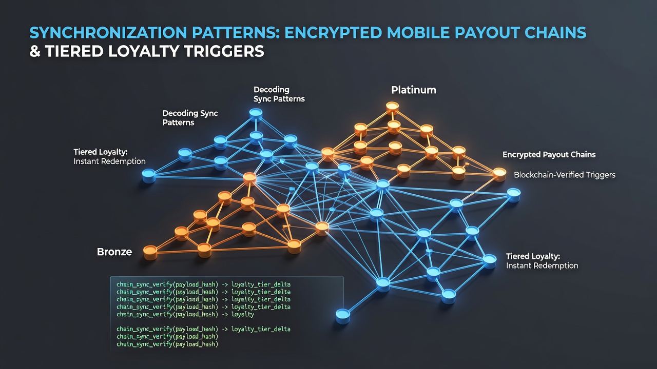 Synchronisation von Zahlungsketten und Loyalitätstriggern in mobilen regionalen Netzwerken