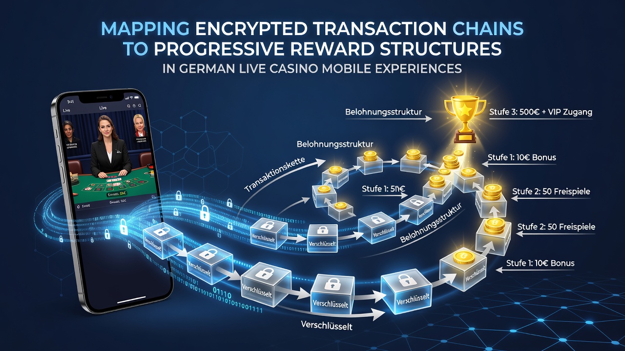 Darstellung verschlüsselter Transaktionsketten in mobilen Casino-Apps