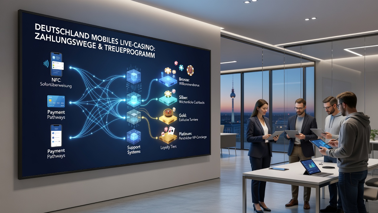 Mobile Live-Casino-Schnittstellen mit Zahlungs- und Support-Integration