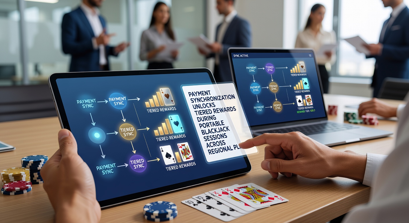 Gestaffelte Belohnungen durch Zahlungssynchronisation in portablen Blackjack-Sessions