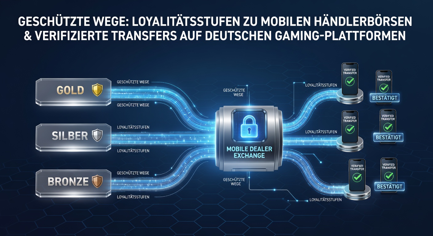 Illustration geschützter Pfade in deutschen Gaming-Plattformen mit Fokus auf Treueprogramme und sichere Transfers